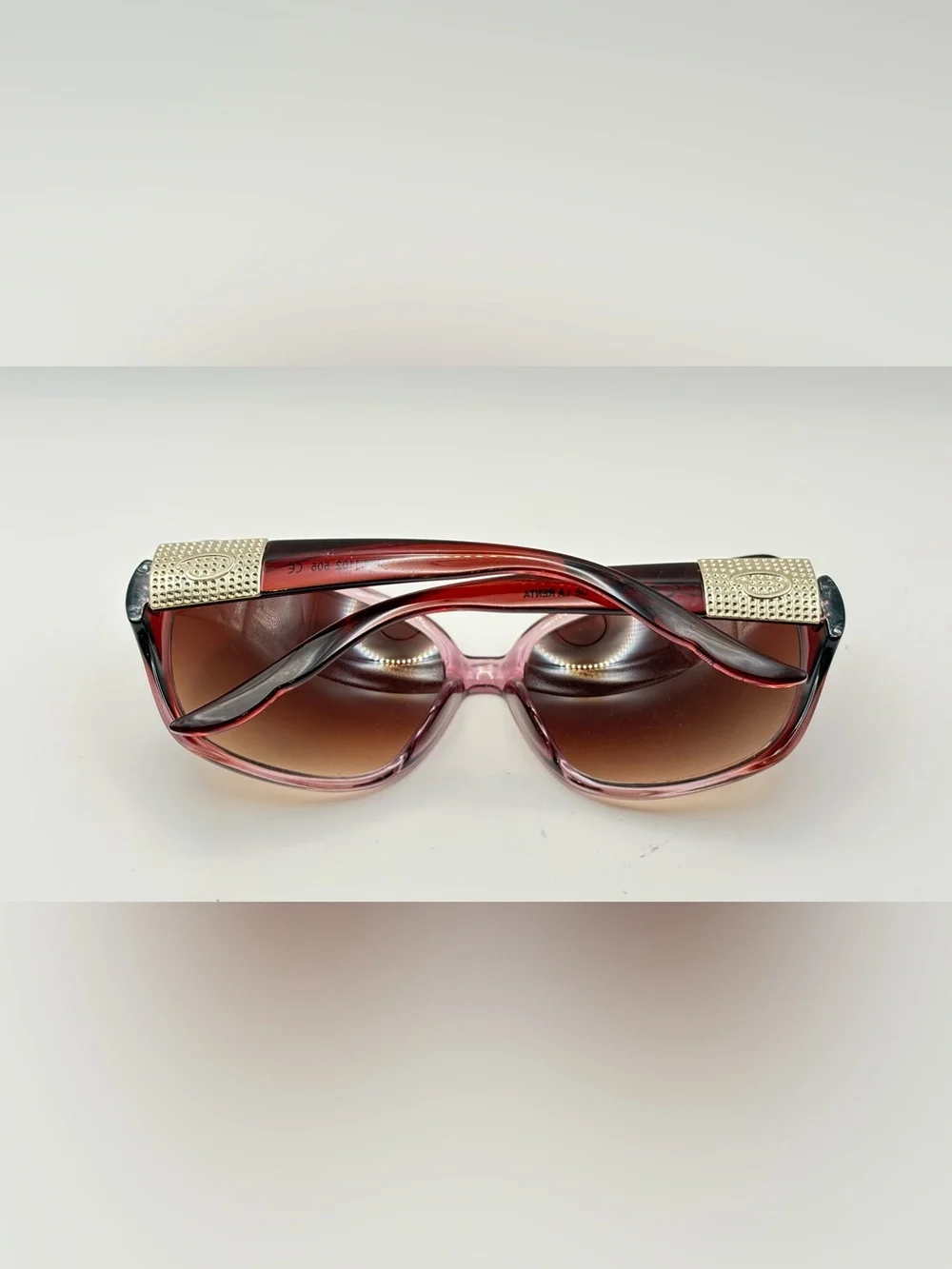 Oscar de la Renta 1102 505 Brown Oval Sunglasses Frames Only